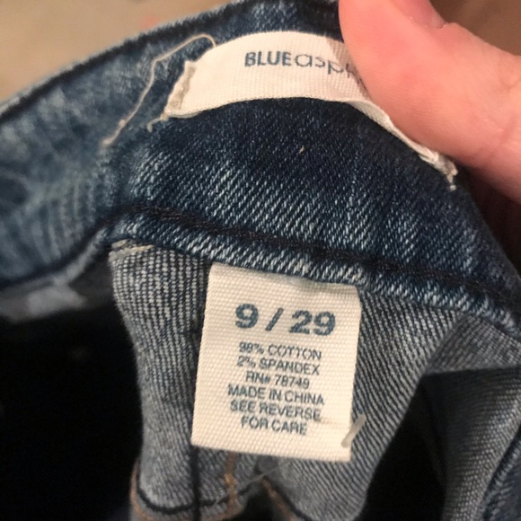 Blue Asphalt Jeans New with Tags - Picture 2 of 3